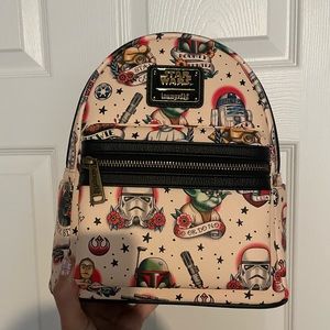 Starwars tattoo Loungefly mini backpack